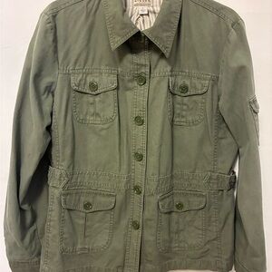 Giacca Sage Green Utility Jacket